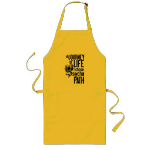 Delantal Largo Psycho Path apron