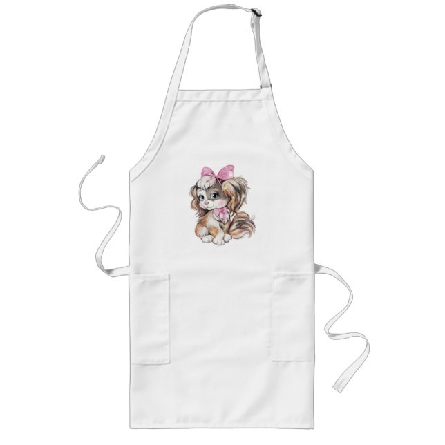 Delantal Largo Puppy Long Apron (Frente)