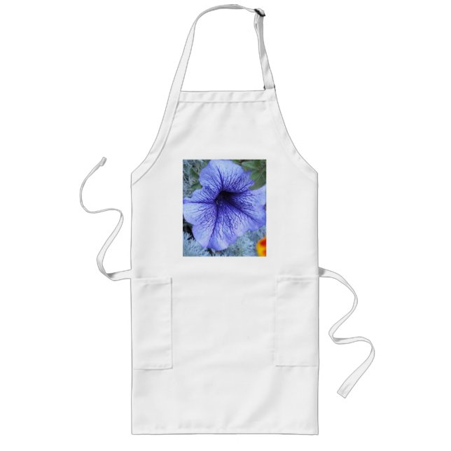 Delantal Largo Púrpura Petunia (Frente)