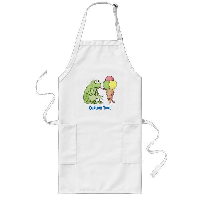 Delantal Largo Rana con Icecream Apron largo (Frente)