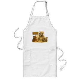 Delantal Largo Recetas forestales - colección de saberes huecas "