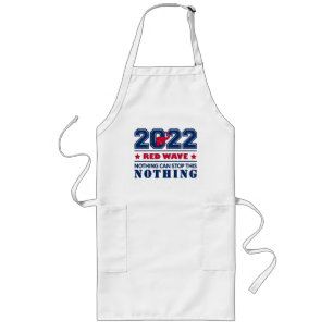 Delantal Largo Red Elephant RED WAVE 2022 Midterm Elections USA