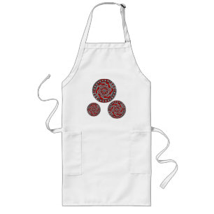 Delantal Largo Red Machinery Apron