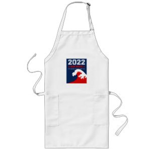 Delantal Largo RED WAVE 2022 Elecciones de mitad de período Estad