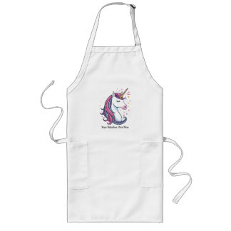 Delantal Largo Regalo de cocina mágica personalizable para niños