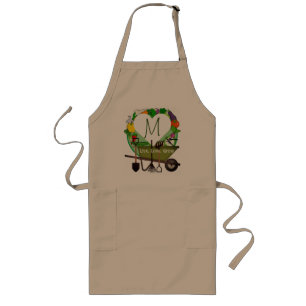 Delantal Largo Regalo de jardinería personalizado