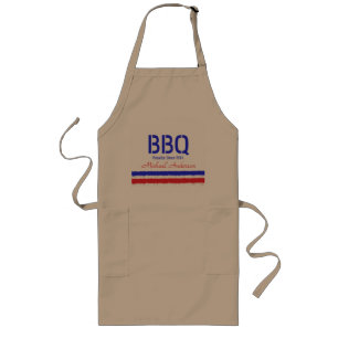 Delantal Largo Regalo de parrilladas personalizadas rusticas para