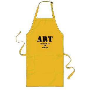 Delantal Largo Regalo para artista Art Gift Art Cute