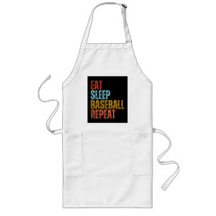 DELANTAL LARGO REPETIR EL BÉISBOL DE DORMIR