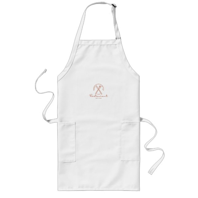 Delantal Largo #RestaurantEstd1988Apron (Frente)