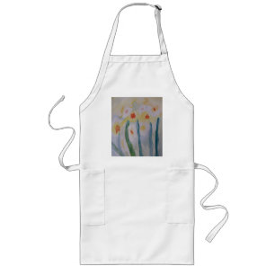 Delantal Largo Resumen Daffodils Apron