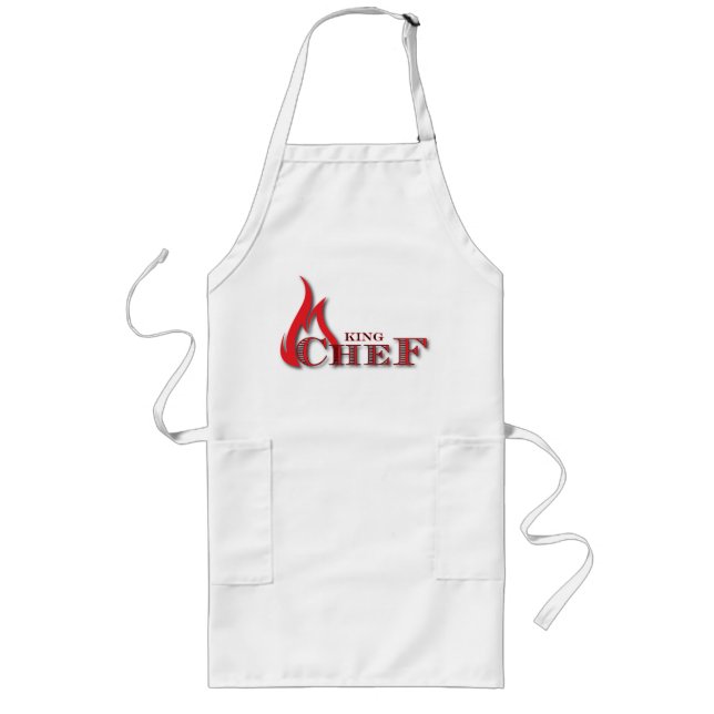 Delantal Largo Rey Chef (Frente)