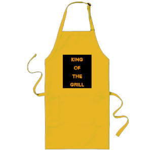 DELANTAL LARGO REY OF THE GRILL APRON