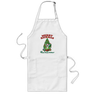 Delantal Largo Rick y Morty   Portal Rick Merry Rickmas