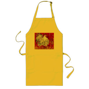 Delantal Largo Rooster Apron