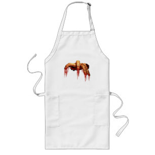 Delantal Largo Ropa zombie Ropa Halloween Ropa de calabaza