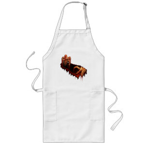 Delantal Largo Ropa zombie Ropa Halloween Ropa de calabaza