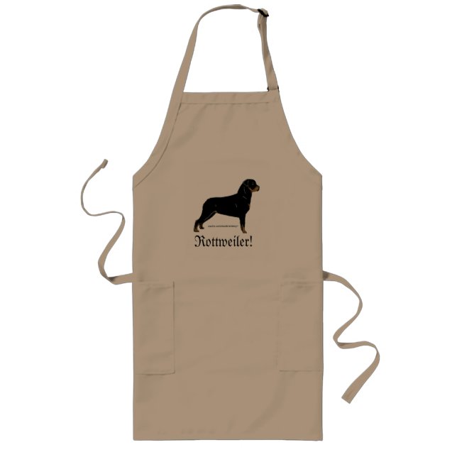 Delantal Largo Rottweiler (Frente)