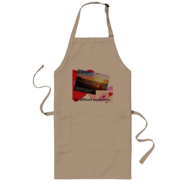 Delantal Largo Salon apron (Frente)