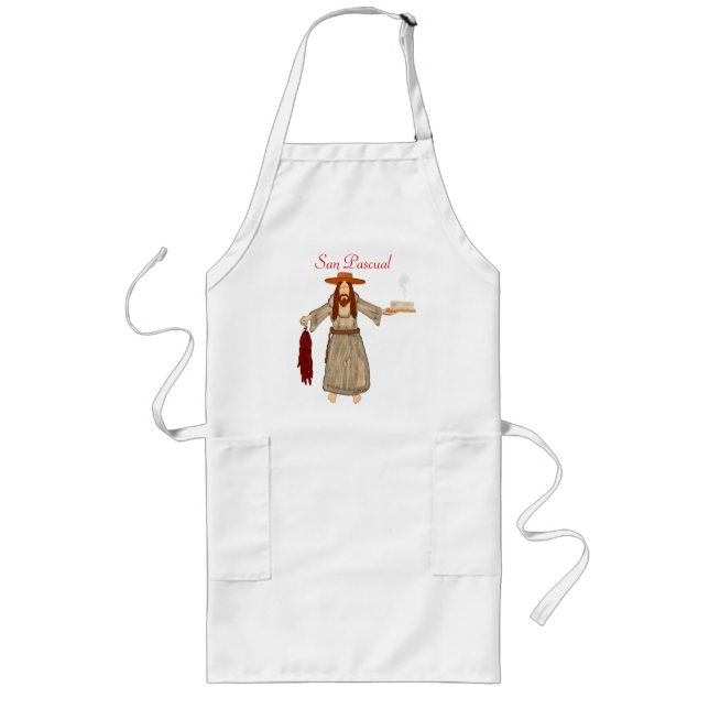 Delantal Largo San Pascual, estilo de New México (Frente)