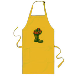 Delantal Largo Santa's New Boots