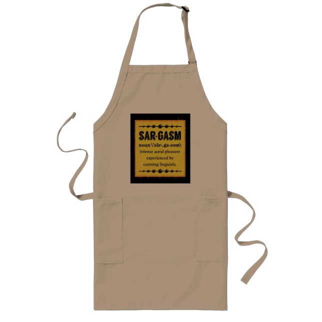 Delantal Largo Sargazo (Frente)