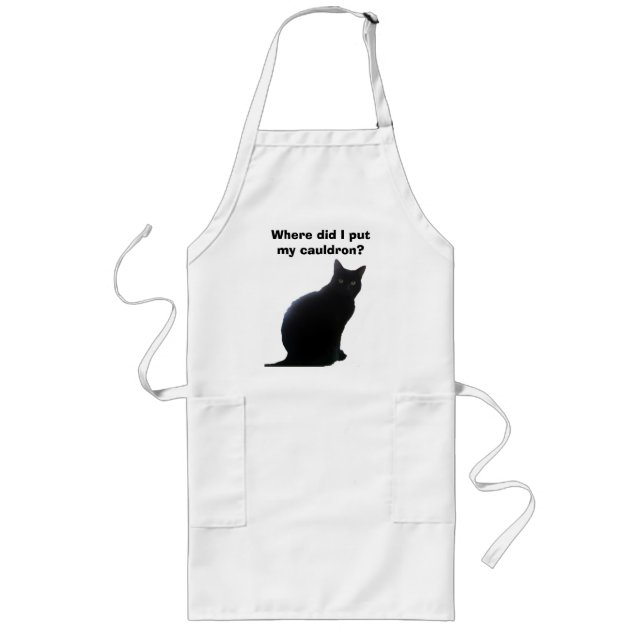 Delantal Largo ¿Sauce, dónde puse mi caldera? (Frente)