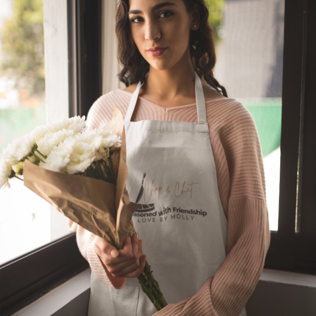 Delantal Largo Sazonado con el Coro de Amistad y chat (Subido por el creador)
