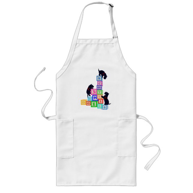 Delantal Largo Scottie Blocks !! (Frente)