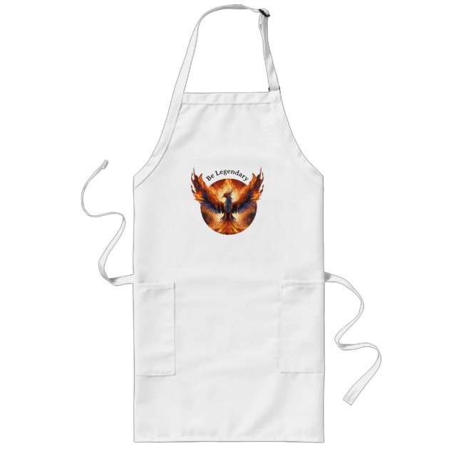 Delantal Largo "Sé legendario" Apron (Frente)