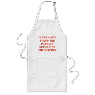 Delantal Largo Si no puedes aguantar el paprika Apron