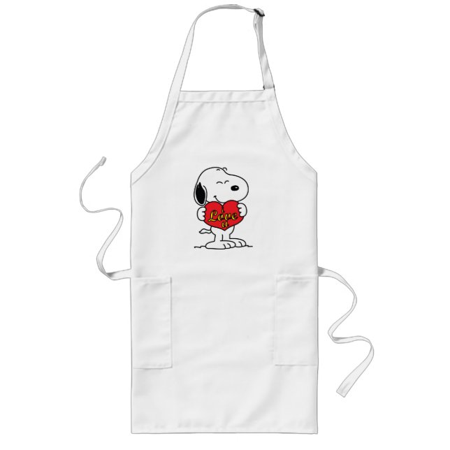 Delantal Largo Snoopy Long Apron (Frente)