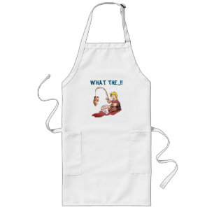 Delantal Largo Sorpresa del zapato de pesca