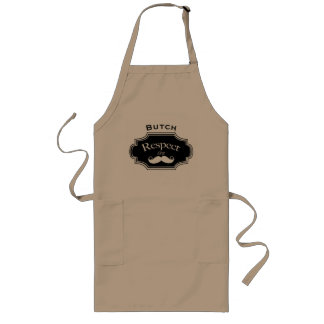 Delantal Largo Sr. Mustache Hipster Pattern