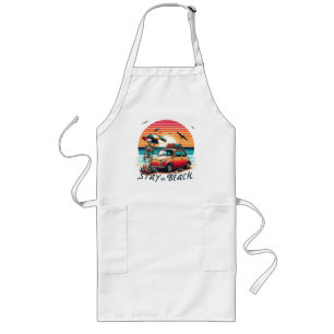 Delantal Largo Stay On Beach - Vibes Retro - Skeleton