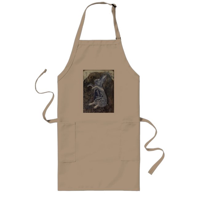Delantal Largo Steampunk Bunny Apron (Frente)