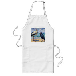 Delantal Largo Stork Raven Mad – Beach Bird Banter