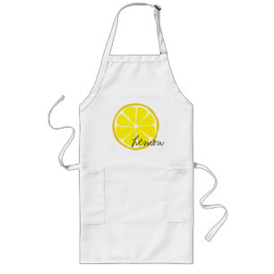 Delantal Largo Summer Citrus Lemon Arpon