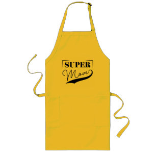 Delantal Largo Super Mamá