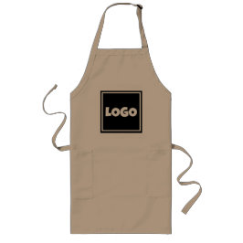 Delantal Largo Tablier Logo – Elegant Simple professionnal 
