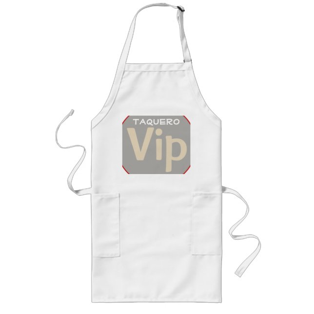 Delantal Largo taquero vip (Frente)