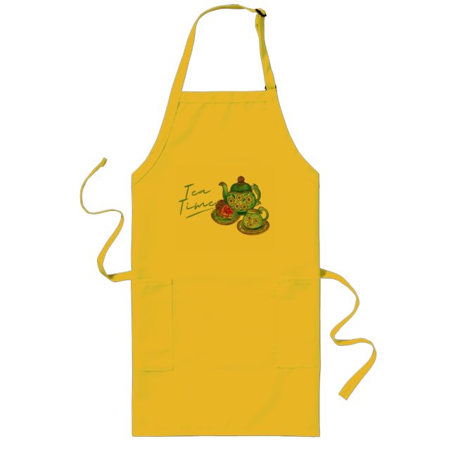 Delantal Largo Tea Time Apron (Frente)