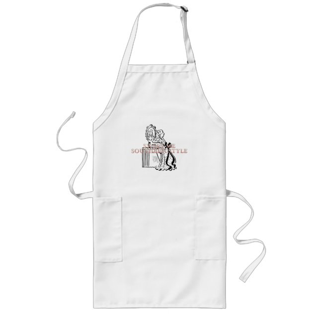 Delantal Largo TEE Sweet Me al Estilo Sureño (Frente)