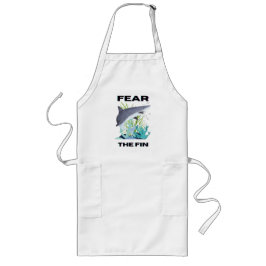 Delantal Largo temer al tiburón aleta