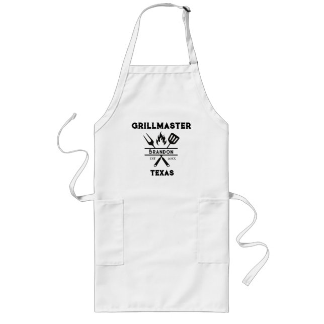 Delantal Largo Texas Grillmaster Men (Frente)