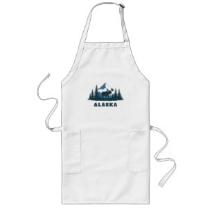 Delantal Largo Texto personalizado ALASKA