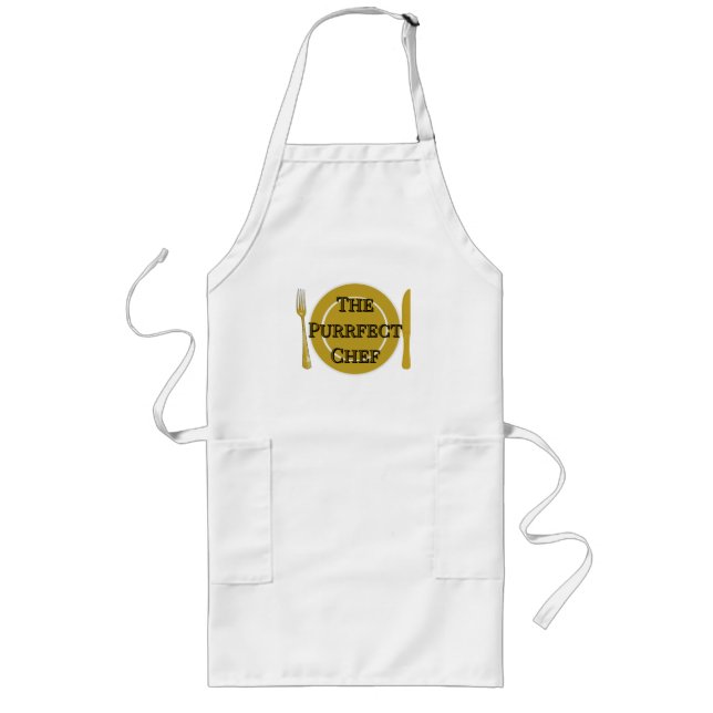 Delantal Largo The Purrfect Chef - Apron (Frente)