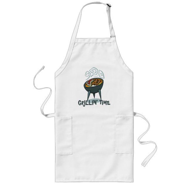 DELANTAL LARGO TIEMPO DE GRILLIN (Frente)