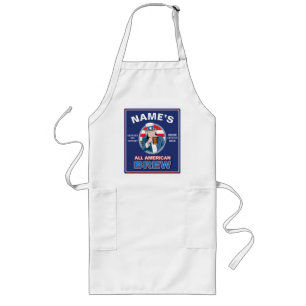 Delantal Largo Todos los norteamericanos Brew Apron