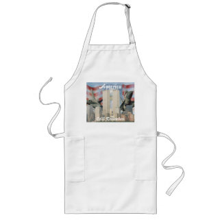 Delantal Largo Torres gemelas 9/11 Recuerdo Apron